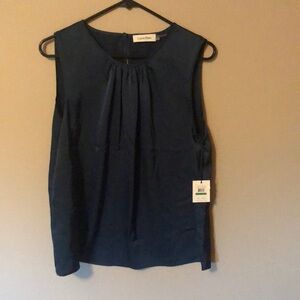 Tealish/blue silky camisole